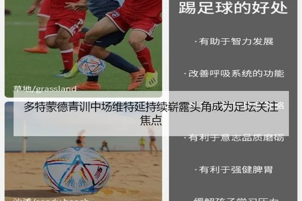 多特蒙德青训中场维特延持续崭露头角成为足坛关注焦点